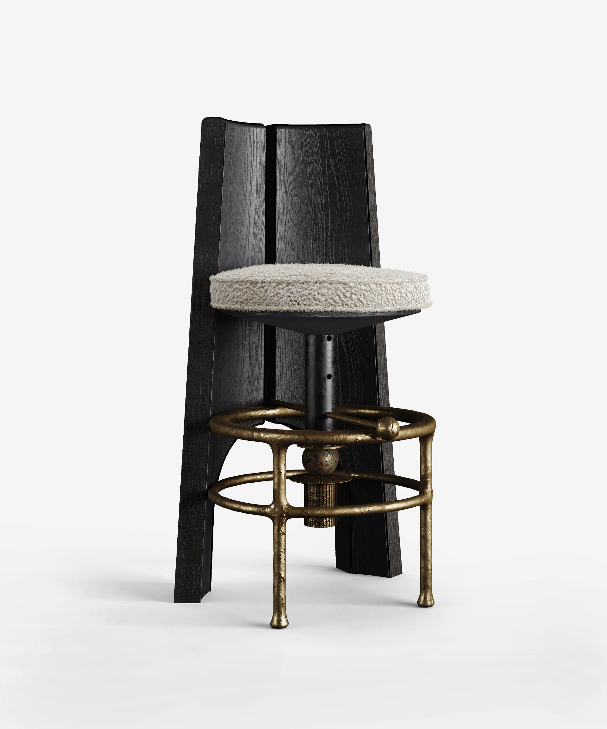 Yakisugi Stool — MODU STUDIO || Harmony with man, nature and